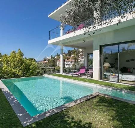 Contemporary Villa Sea View 8 Pers Villa Le Cannet