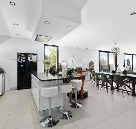 Villa Contemporary Villa Sea View 8 Pers Le Cannet