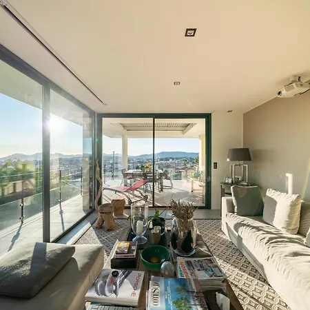 Contemporary Villa Sea View 8 Pers Вилла *